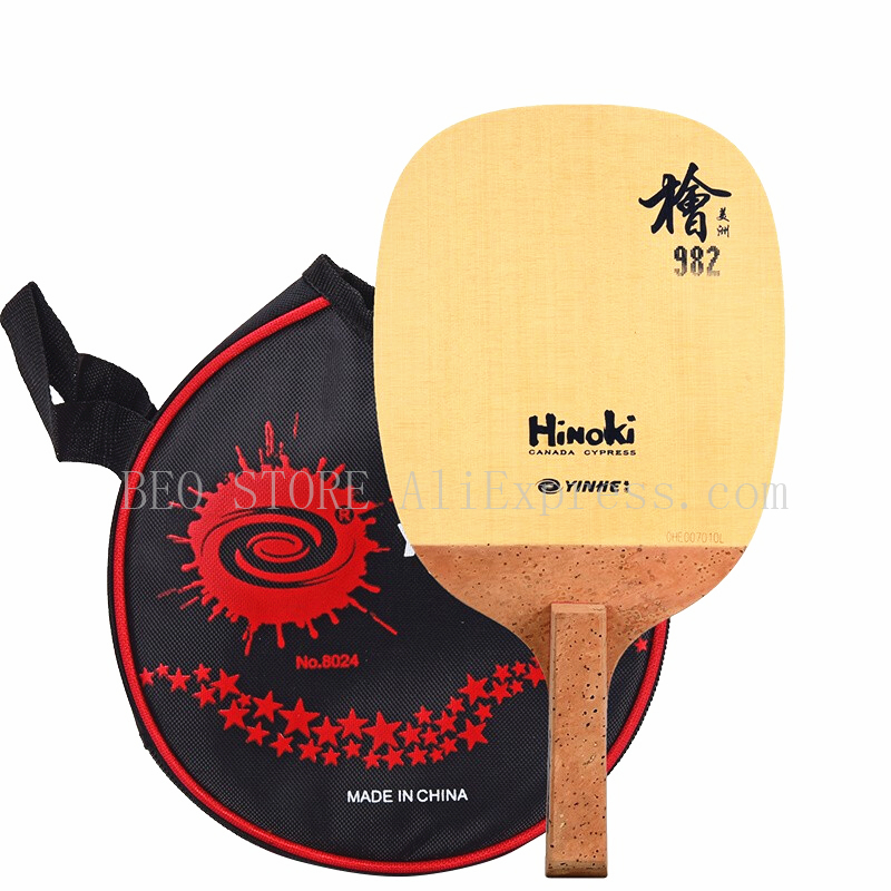 Table Tennis In Japanese - YINHE 982 일본 펜홀드 JS 히노키