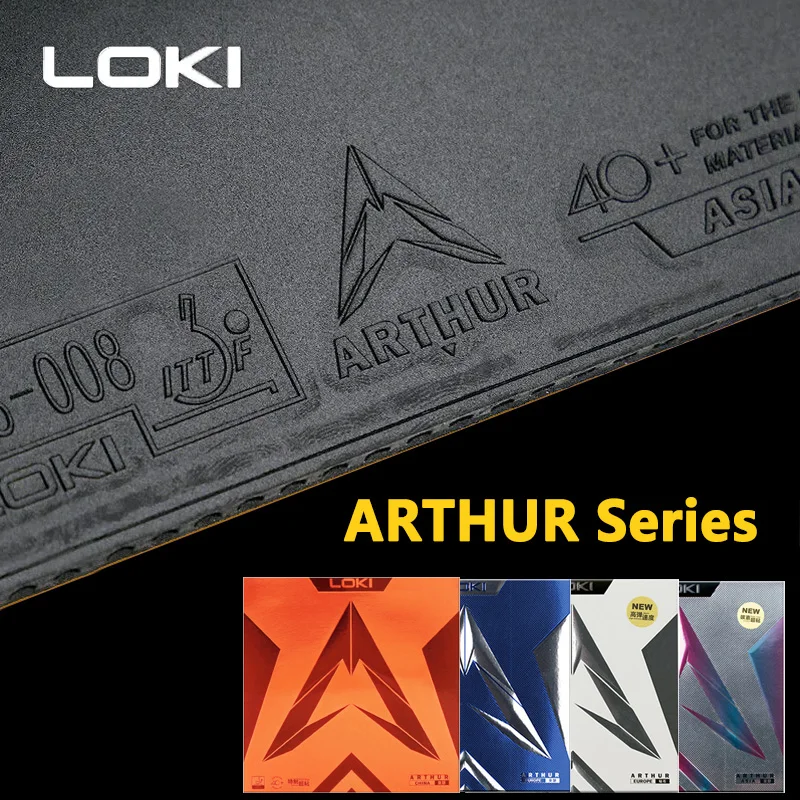 Table Tennis Association - LOKI ARTHUR 오리지널 탁구 고무, 유럽
