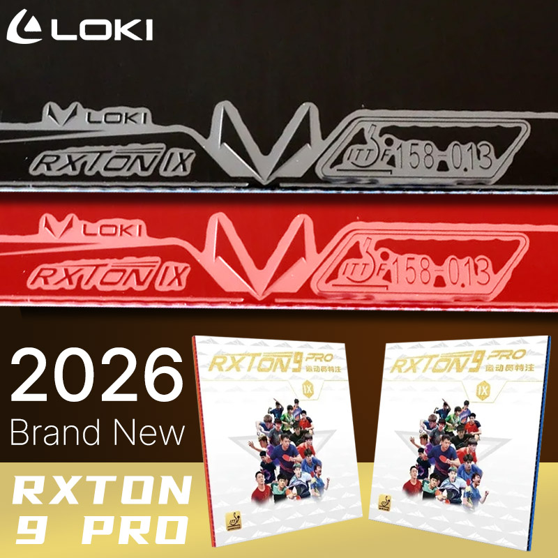 Table Tennis Equipment - LOKI RXTON 9 PRO 탁구 고무