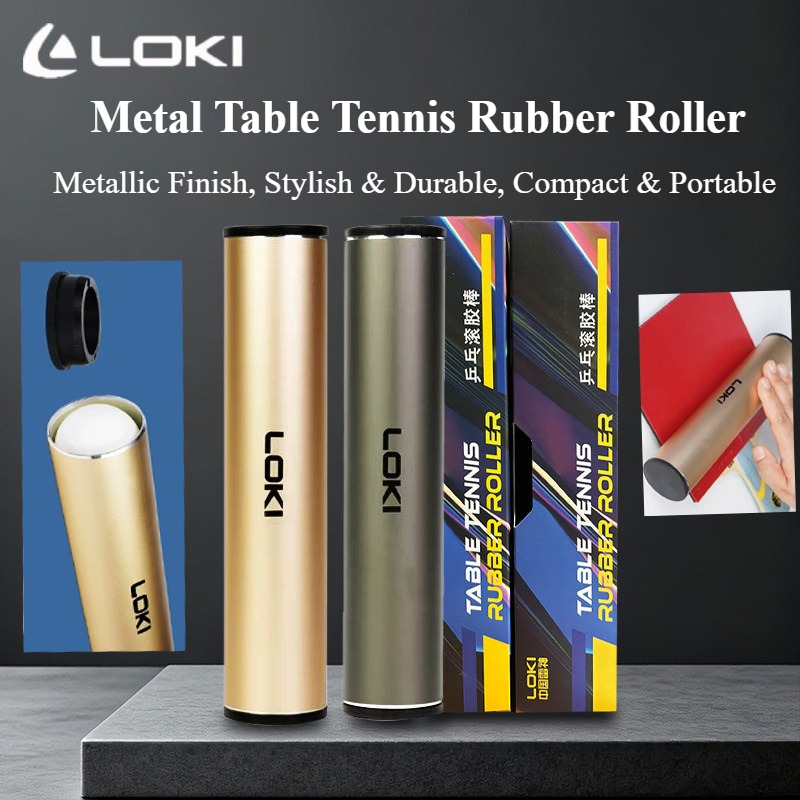 Table Tennis Equipment - LOKI 금속 탁구 러버 롤러 볼