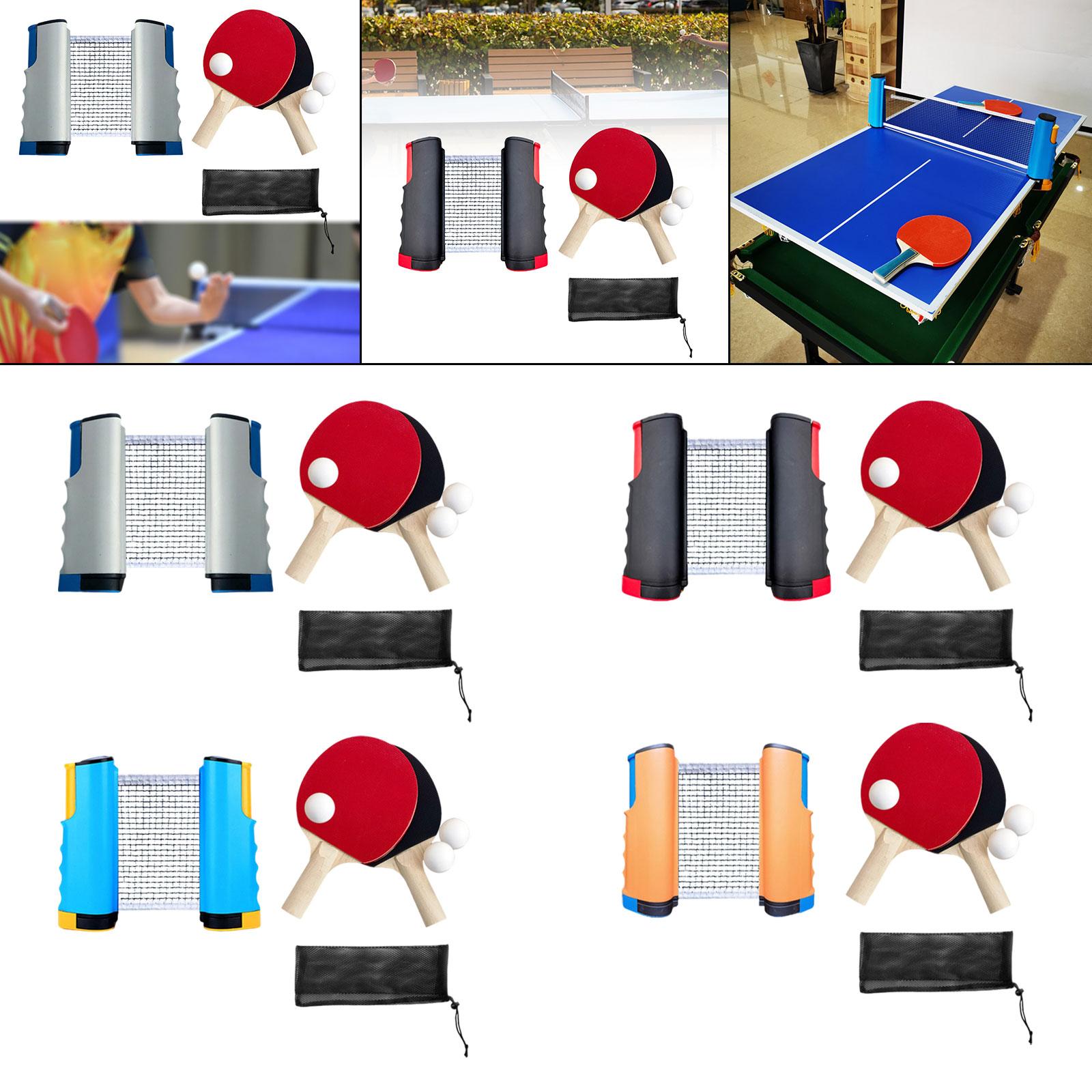 탁구 라켓 세트, 수납 케이스가 있는 접이식 네트, 여 - Table Tennis Net Set 리뷰 및 가격