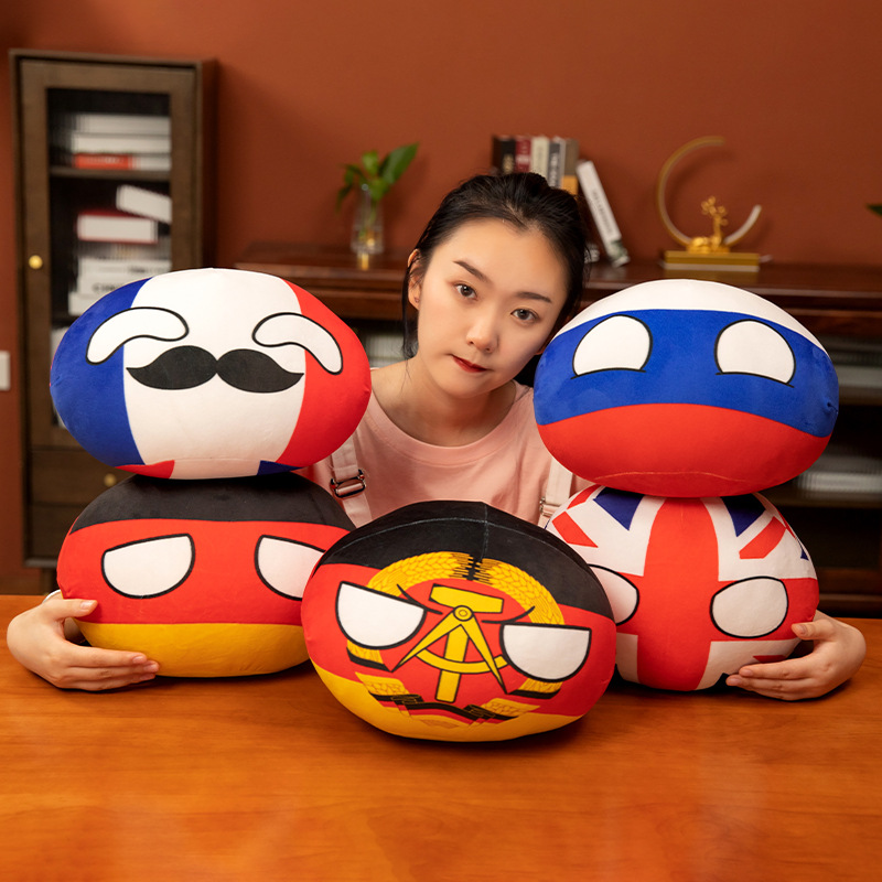 10-30cm 귀여운 폴란드볼 봉제 인형 미국 소련 프 - Table Tennis France 리뷰 및 가격