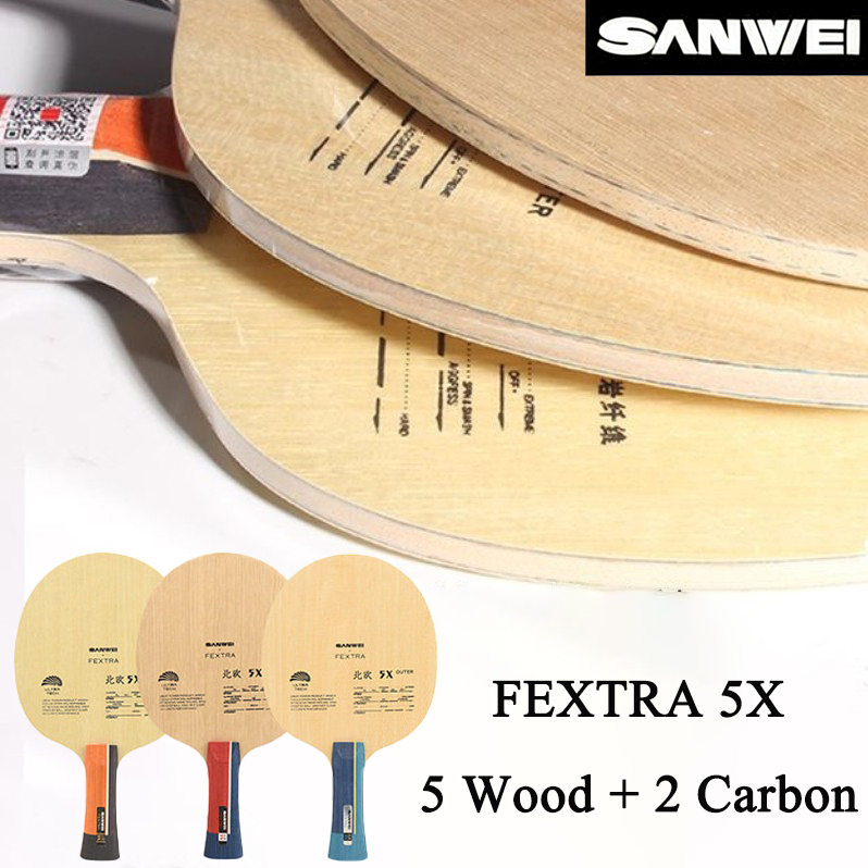 SANWEI FEXTRA 5X 탁구 블레이드 5겹 목재 - Table Tennis Equipment 리뷰 및 가격