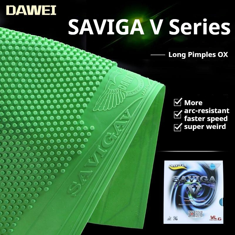 탁구 러버 DAWEI SAVIGA V 컬러풀 롱 핌플스 - Table Tennis Association 리뷰 및 가격