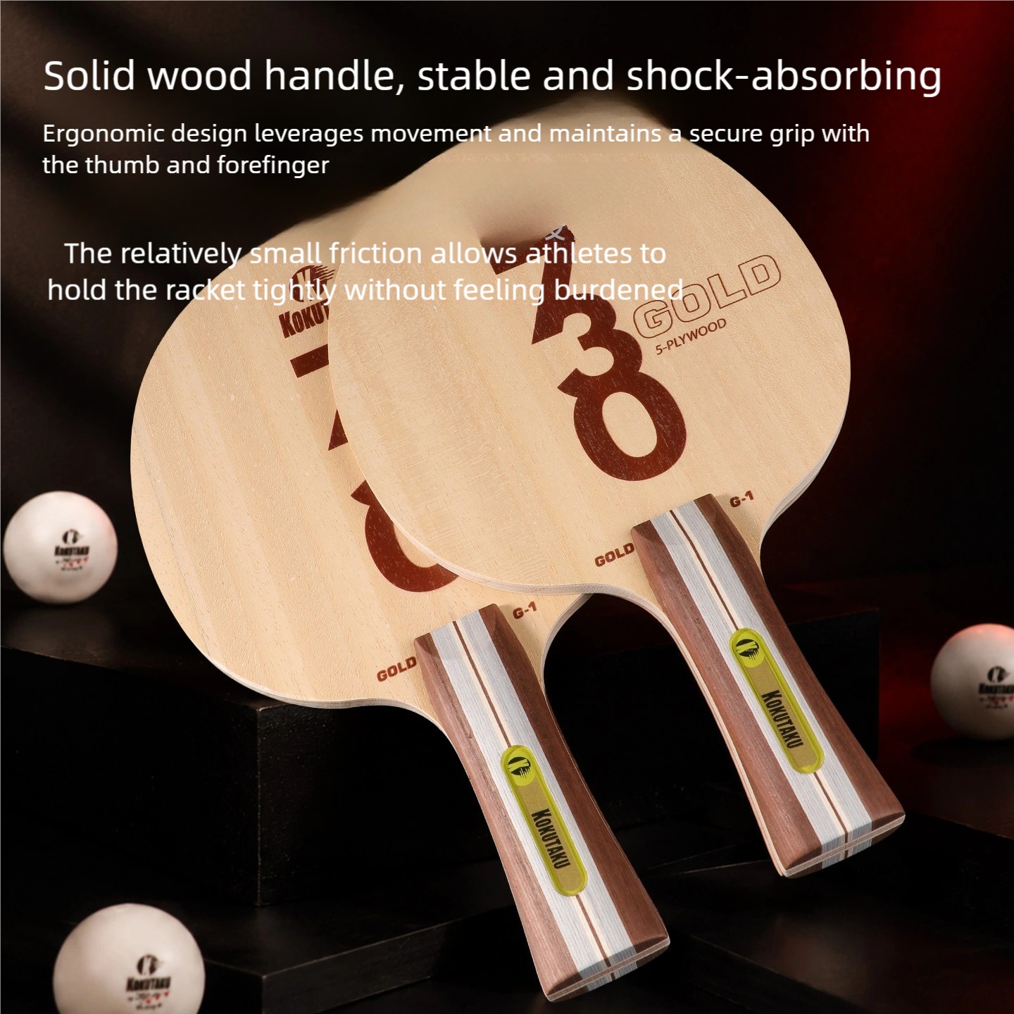 KOKUTAKU 730G1 5겹 올우드 탁구 블레이드  - Table Tennis In Japanese 리뷰 및 가격