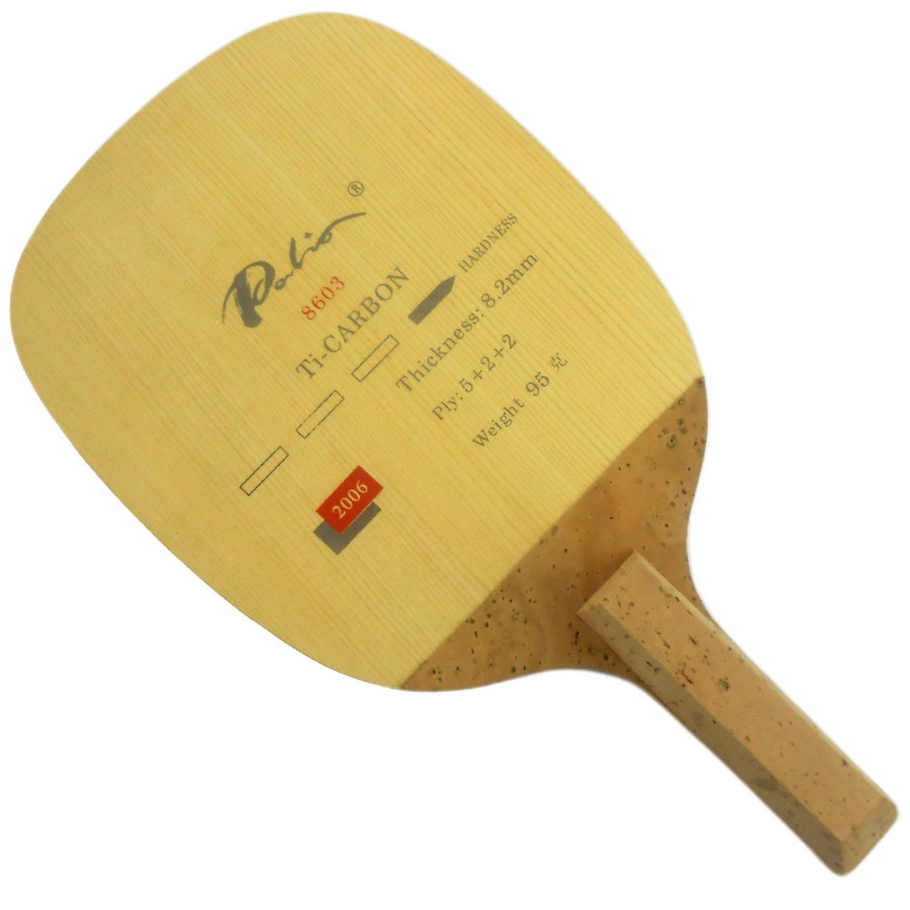 PALIO 8603 탄소 티타늄 탁구 블레이드 라켓 J - Table Tennis In Japanese 리뷰 및 가격